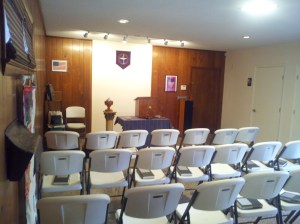 Meeting room at the UUC of Fayetteville